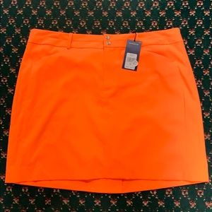 Ralph Lauren Polo Golf Orange Skirt